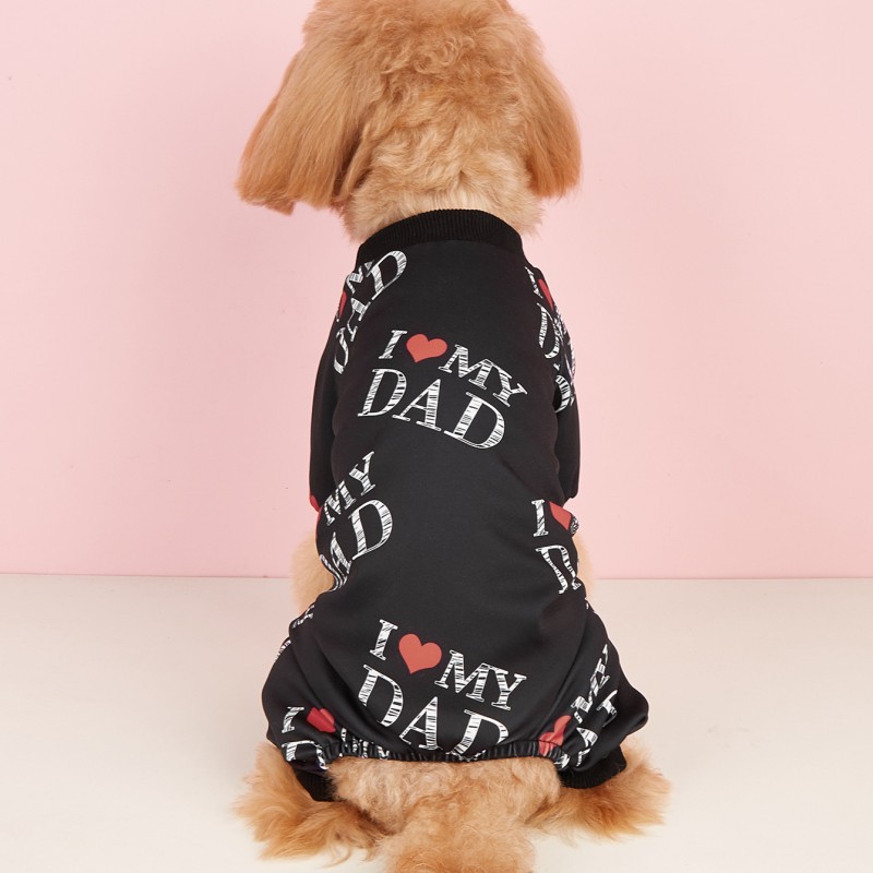 猫と子犬用ペット服夏用薄いジャンプスーツプリントスクエアスウェットシャツペットトップAmazonホットセール