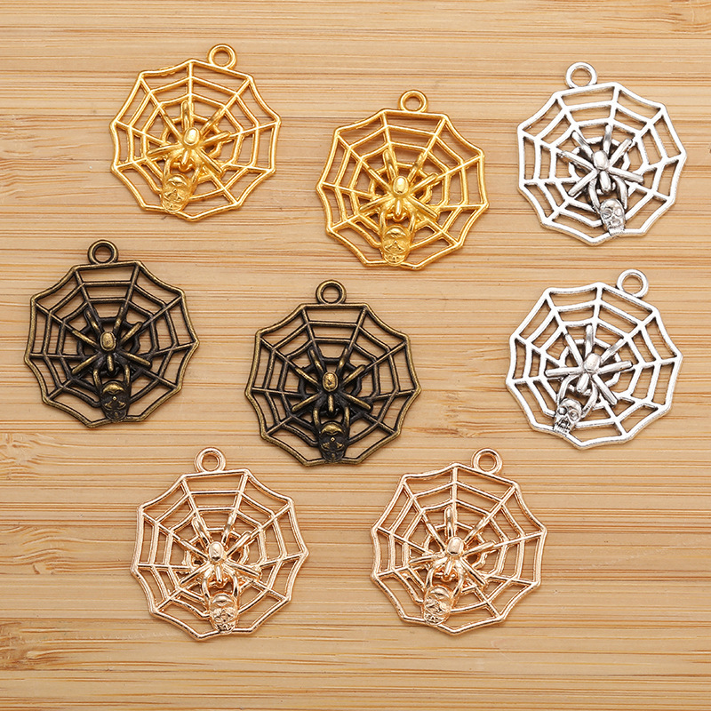Alloy DIY Jewelry Accessories Accessories Accessories Spider Web Small Pendant Export Hot Sale D927 Alloy DIY Jewelry Accessories Accessories Accessories Spider Web Small Pendant Export Hot Sale D927