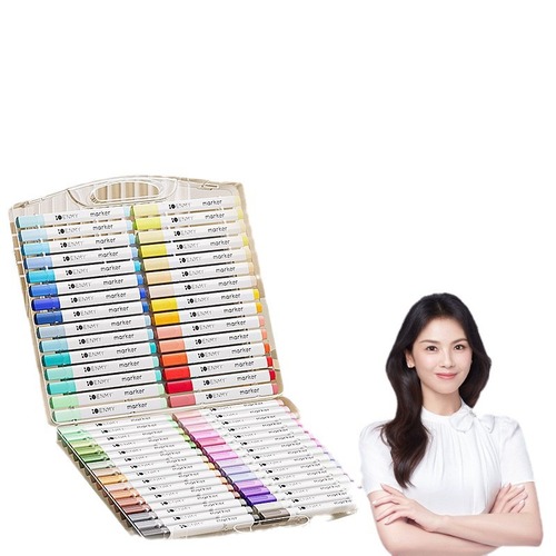Emimi Acrylic Markers for Children's Painting - Student Acrylic Water-based Non-leaking Overcoat Markers