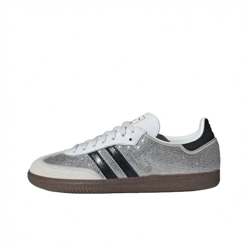 Putian Cross-Border Foreign Trade 2026 New Model Full-Diamond Dexun Shoes High-Version Versatile Sneakers Trefoil Spzl Retro Casual