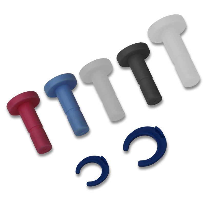 2 Puntos tarjeta Azul conector de enchufe rápido hebilla 3 puntos recto a través de enchufe a prueba de polvo de partición conector enchufe purificador de agua conector Accesorios