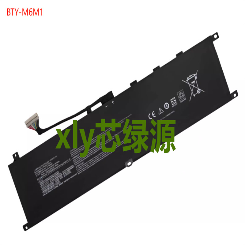 适用于MSI微星Stealth GS77  BTY-M6M1 电脑笔记本电池