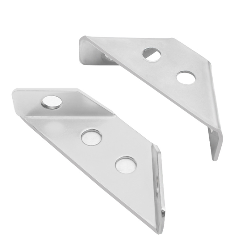 Thickened Galvanized Multi-Functional Three-Sided Fixed Corner Code Cabinet Trapezoidal Wall Cabinet Corner Support Hanging Corner Hanging Code Layer Corner Code