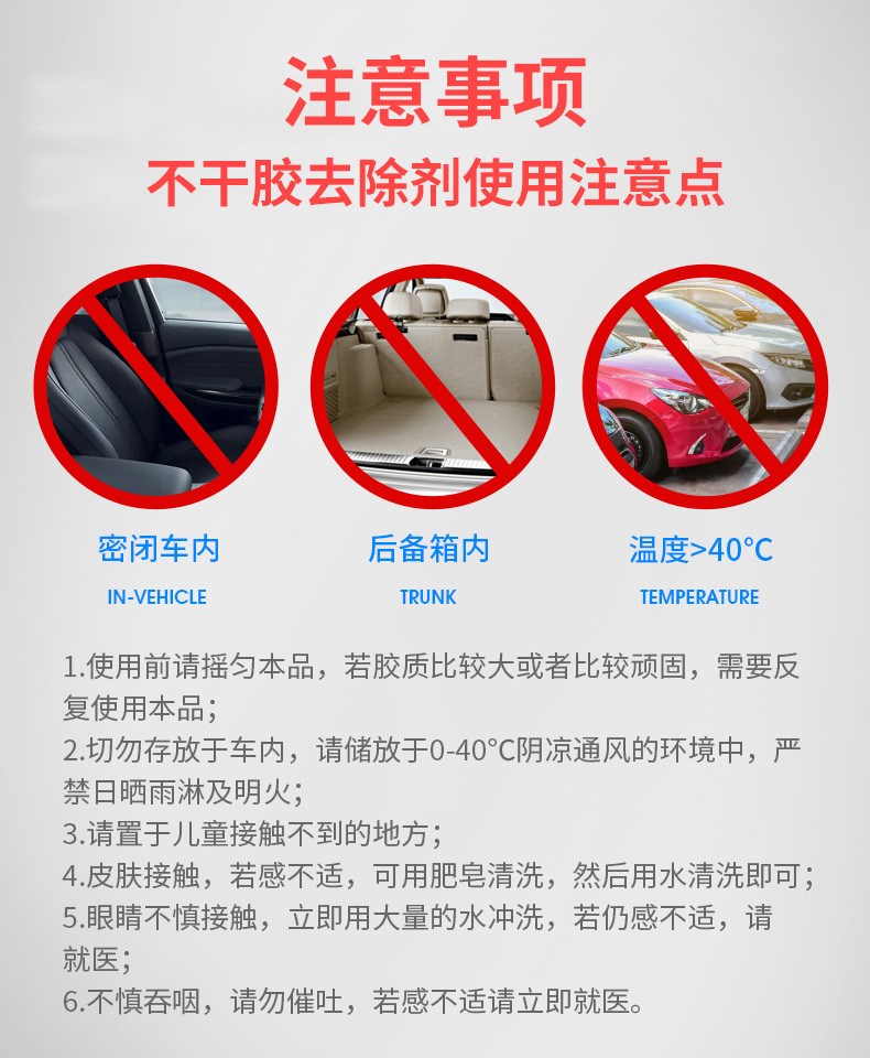 Puluchi Multifunctional Adhesive Remover for Home and Car Use, Adhesive Removal and Maintenance Cleaner, Small Advertisement Adhesive Remover