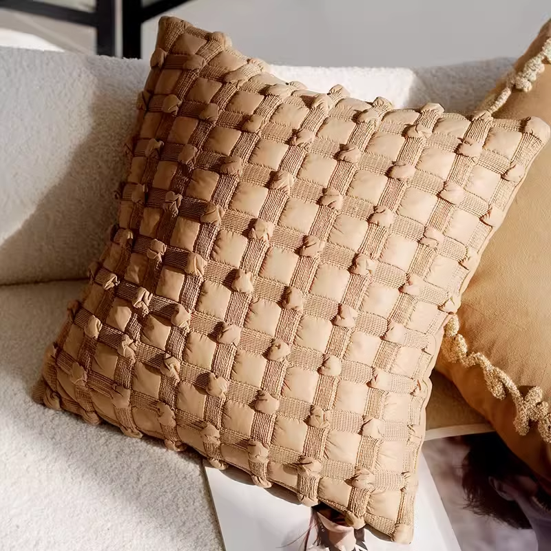 ↤↤↤Brown bumpy dot square 45x45cm↦↦↦