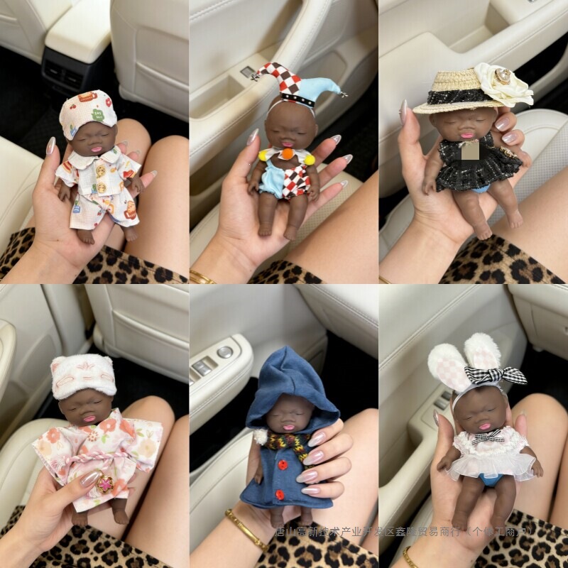 14cm Natasha Black Doll Stress Relief Toy for Pranking Office Workers, Anxiety-Relief Gadget with Clothes, Ugly Doll Set 14cm Natasha Black Doll Stress Relief Toy for Pranking Office Workers, Anxiety-Relief Gadget with Clothes, Ugly Doll Set