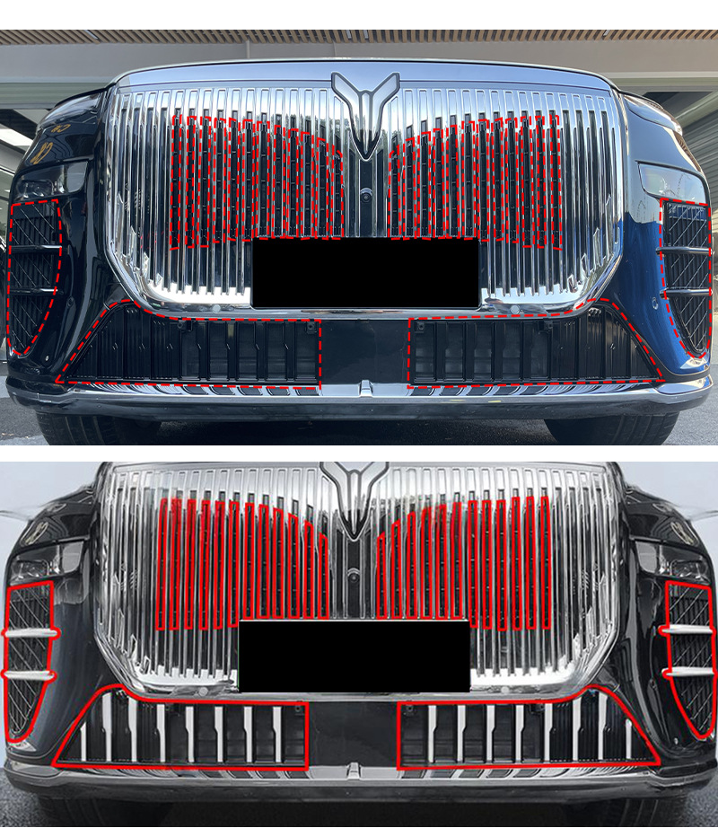 Suitable for 26 models of Lantu Taishan, anti-insect net, radiator protection net, special modification accessories