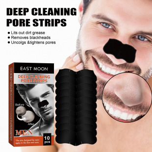 East Moon Men's Nose Patch Nose Acne Cleansing Pore Peel-Off Nose Patch