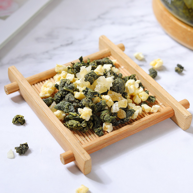 Seasoning tea, dining tea, peach oolong tea, fruit tea, fruit granular tea wholesale, osmanthus oolong, sample for tasting