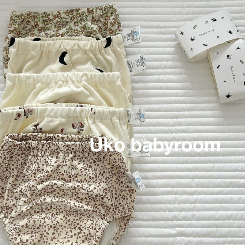 Korean-Style Baby Potty Training Pants, Cotton A-Class Learning Pants, Breathable Diaper Pants for Boys and Girls