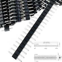 2.54MM���ЈA����p�^ᘟo̧�A�_�1*2/3/4/5/6/10P1*40P����o�p