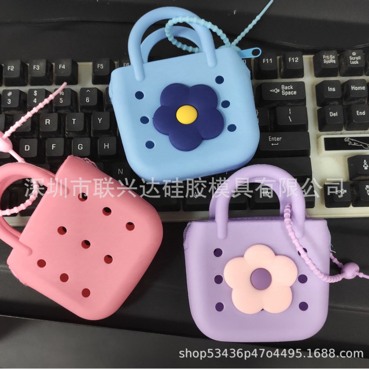 Children's cartoon silicone creative cute wallet