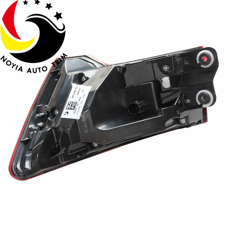 Adecuado para Audi nuevo A6 C8 original coche exterior luz trasera 19 LED luz curva