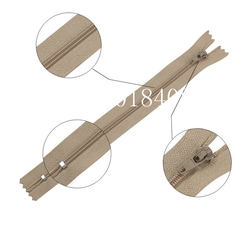强力金属有锁尼龙拉链7.5-45cm全色系拉链3号闭尾通用多场景适用|undefined