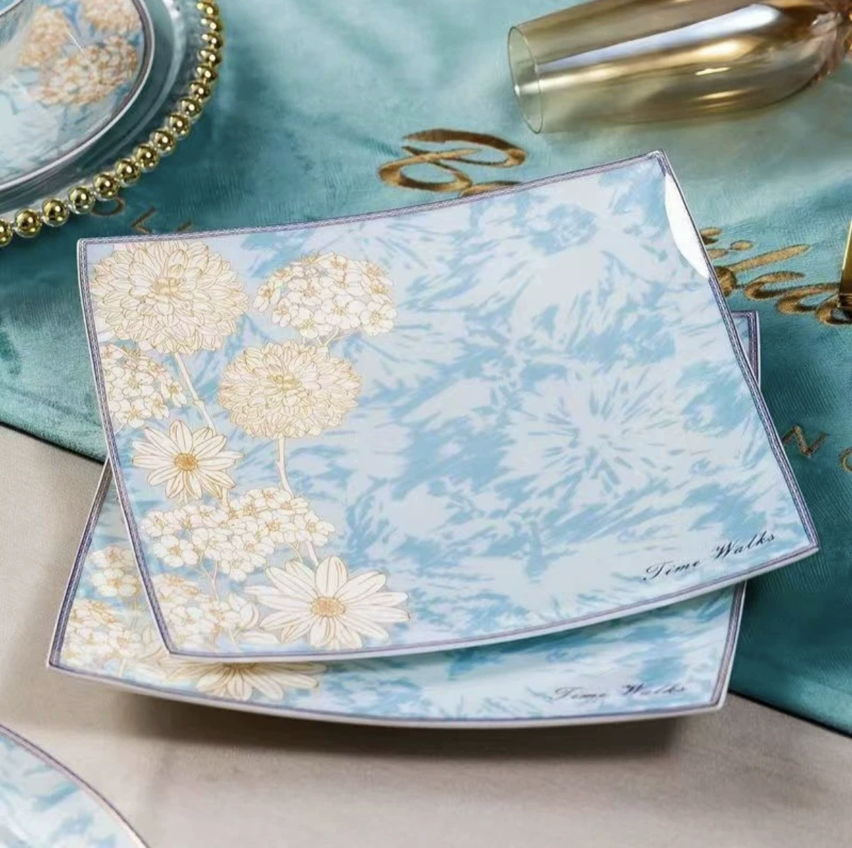 Tableware, ceramic set, gift box, light luxury style