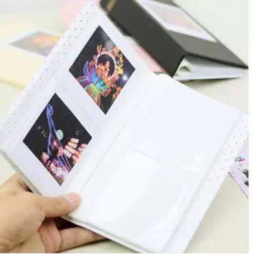 拍立得SQ10方形卡册 SP3照片纸收纳影集 SQ6系列64宝丽来相片相册
