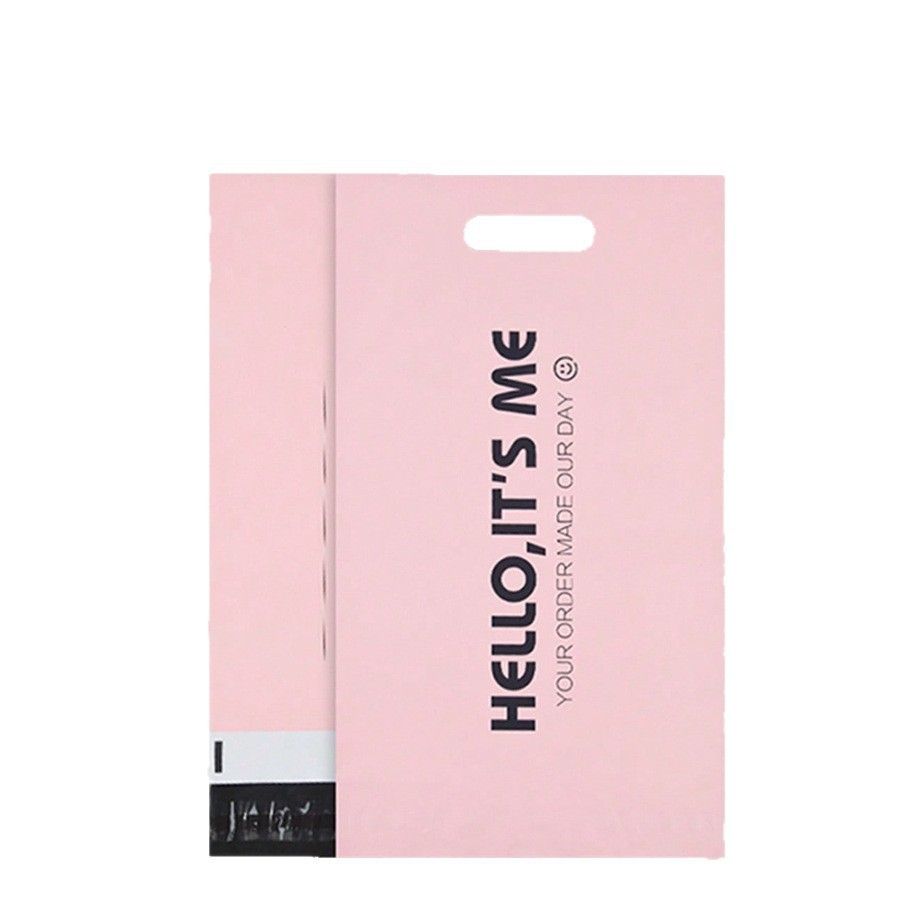 핑크 HELLO 핸드백; 25.5*33+6+5cm