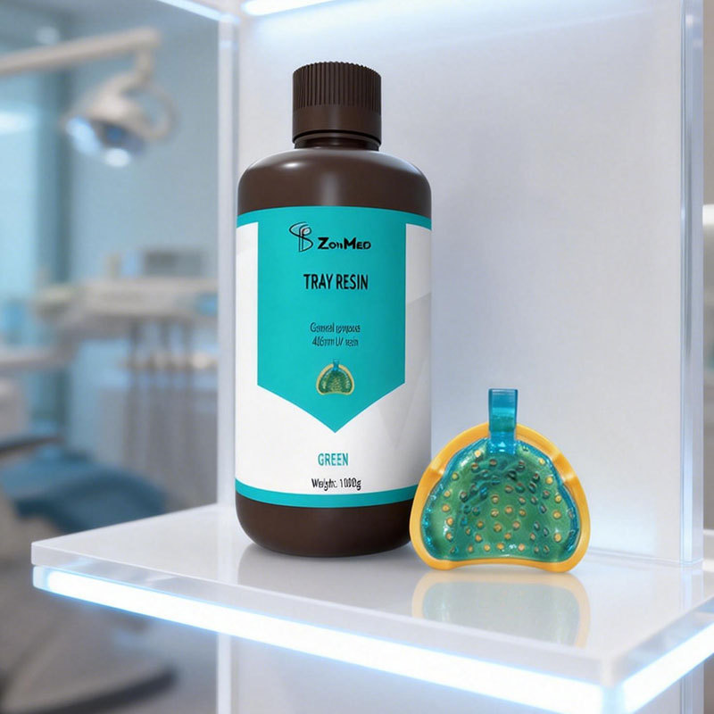 牙科托盘树脂牙模3d打印材料光固化数字化齿科专用
