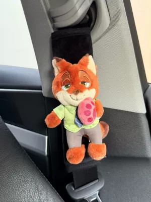 Sürətlər qutusu və əl tormozu başlıqları — Official Zootopia Judy Nick - shoulder-pads-black-plush-genuine-nick-paw-single