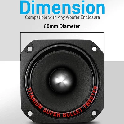 Yinzhichu Pro-De254 High-Quality Car horn/tweeter