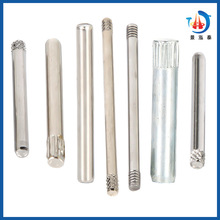 圆柱销加工定制不锈钢电机专用销钉铁镀叻白锌倒角光轴拉簧轴定做