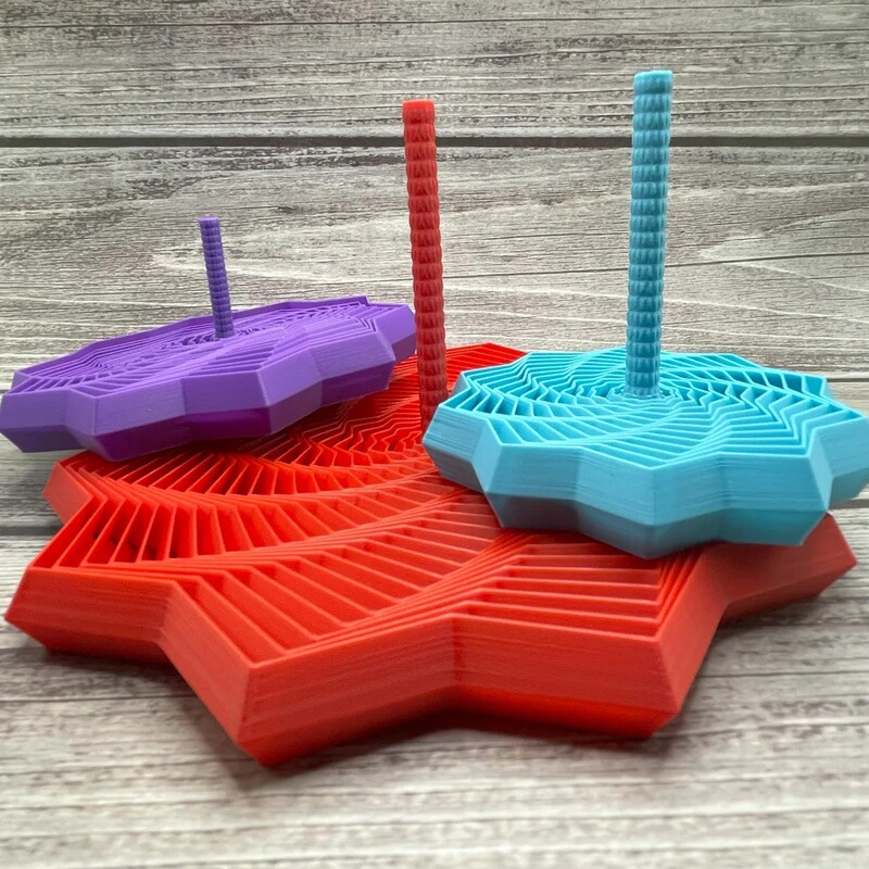 跨境Expanded Sensory Fidget Star扩展感官烦躁之星六边形带手柄|undefined