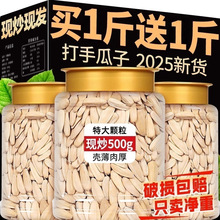 超市打手瓜子2025新货年原味特大颗粒多味瓜子坚果葵花籽零食