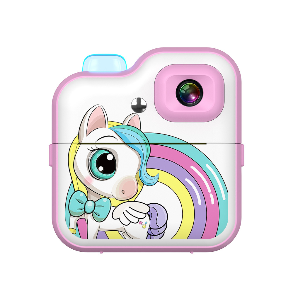 Transfronterizo nuevo Q5 tiro mal pregunta impresión cámara mini lente dual SLR cámara digital impresora de fotos