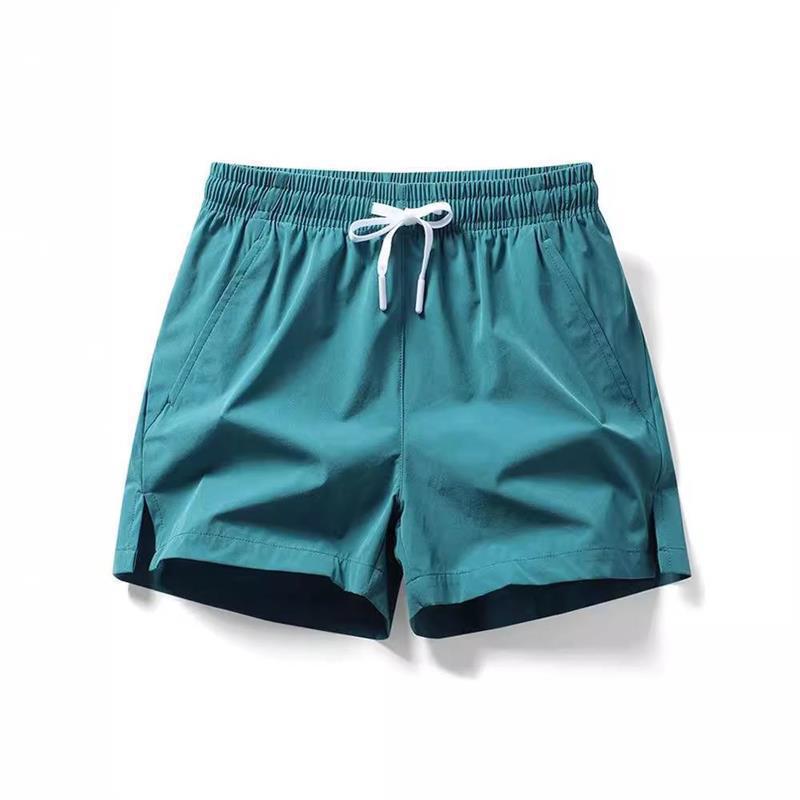 Men's Summer Fashion Solid Color Sports Loose Comfortable Shorts Men's Youth Sports Running Fitness Quarter Pants