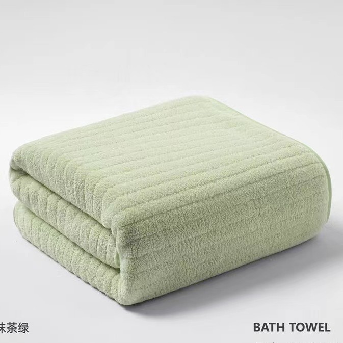 Striped matcha green