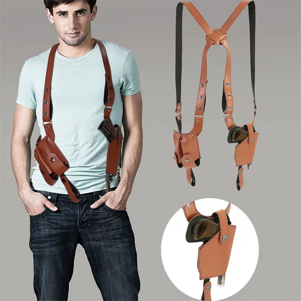 Factory Supply Tactical Holster Sling Shoulder Armpit Gun Bag Military Fan Holster Bullet Sleeve Sling Field Equipment