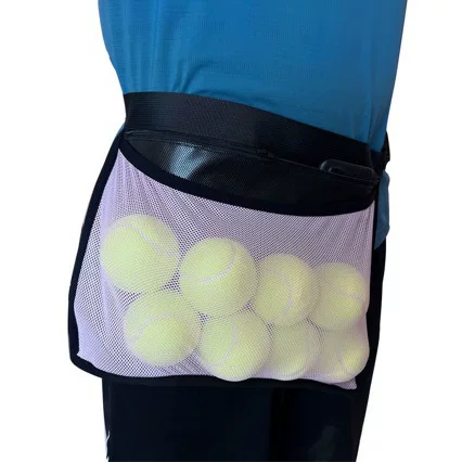 Cross-Border Pickleball Ball-Picking Bag, Portable Tennis Oxford Cloth Storage Waist Bag, Table Tennis Ball-Picking Bag, Portable Waist Bag