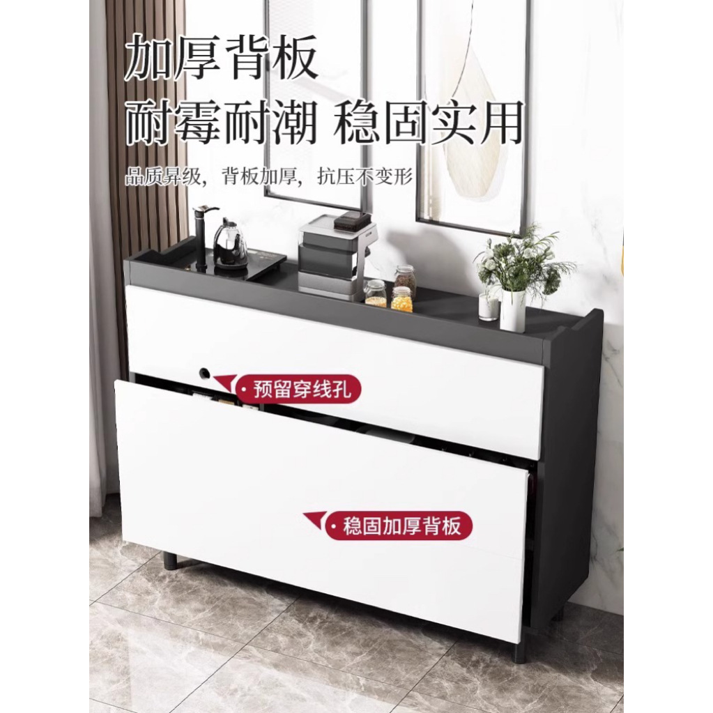 Gabinete de té, armario de comedor contra la pared, armario de almacenamiento integrado, armario de almacenamiento de sala de estar, armario de comedor, armario de preparación de la oficina, armario de té