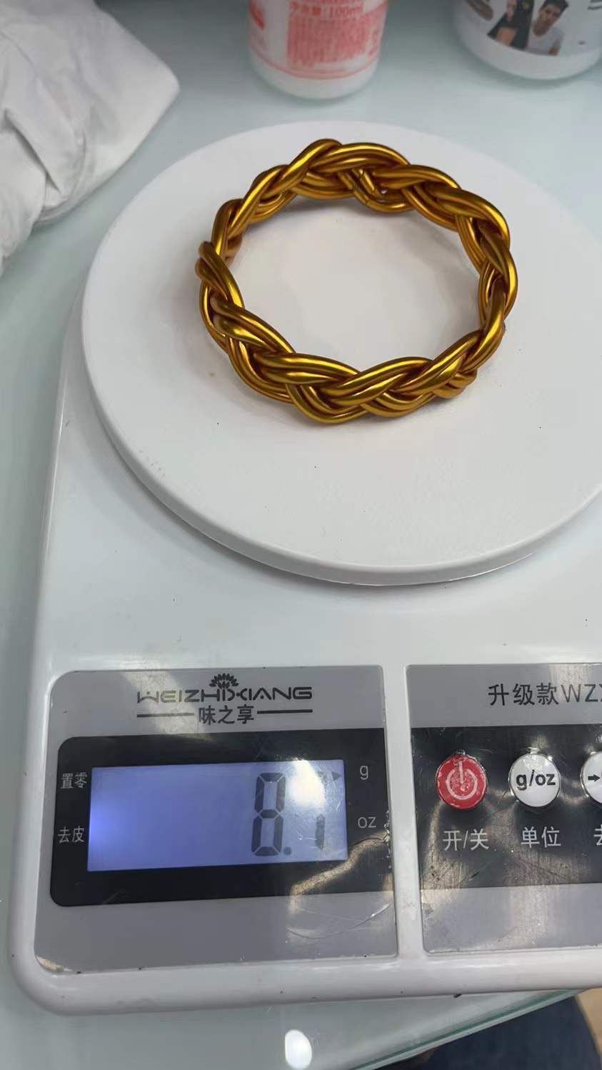 Solid Color Pattern Simple Style Solid Color Silica Gel Braid Unisex Wristband