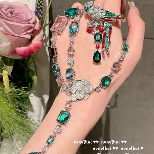 �����û�ɽ�軨��ʯ�� Vintage�18K�� �Sβ���ʯˮ�λ�����h
