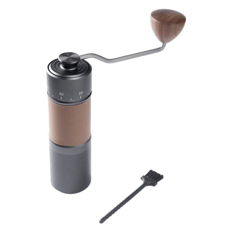 Amoladora de café de mano iCafilas 420 núcleo de molienda de siete ángulos amoladora de mano extraíble portátil molinillo de café en polvo