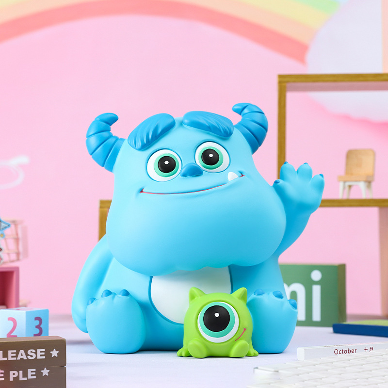 Emocional capabala alcancía vinilo durable alcancía regalo para niños decoración de escritorio entrega de una sola pieza