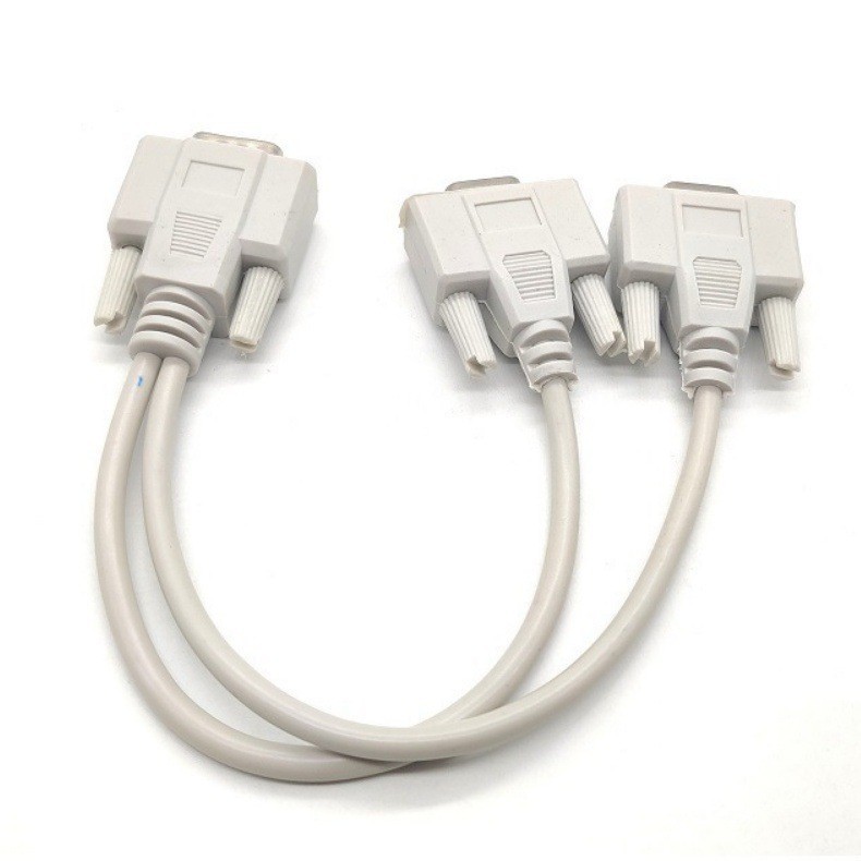 VGA to 2 VGA female adapter twin line VGA one-to-two cable VGA one-to-two cable