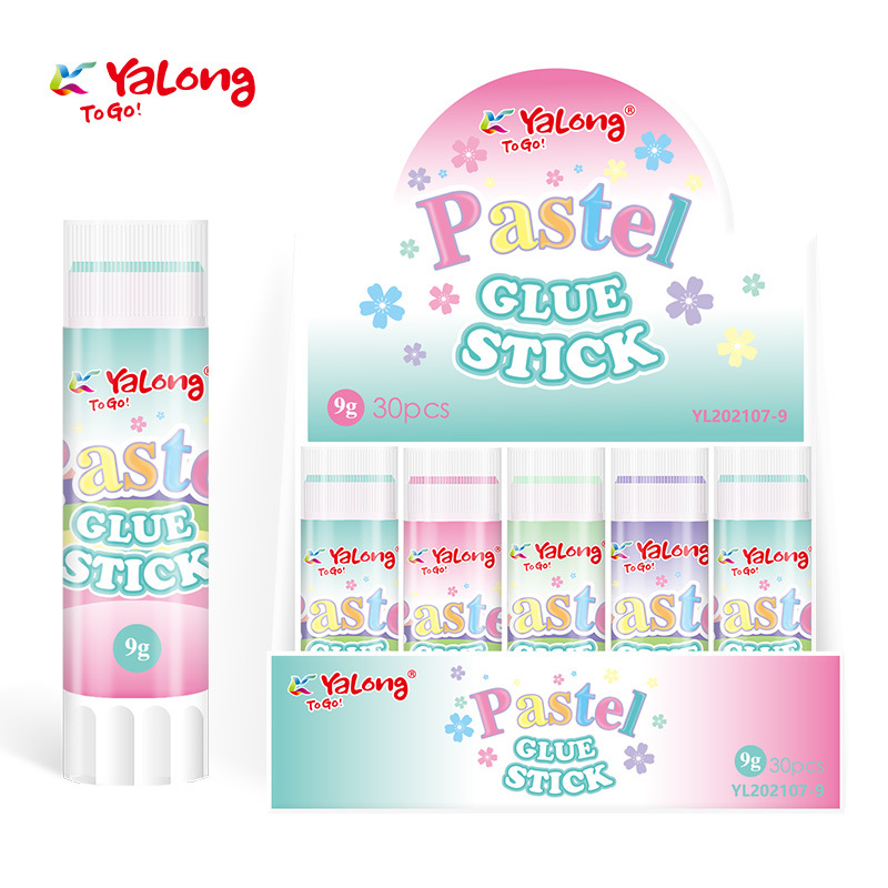 Lápiz Adhesivo Blanco en Barra 9g/15g/25g/36g de PVP de Fuerte Adhesión para Escuela y Oficina