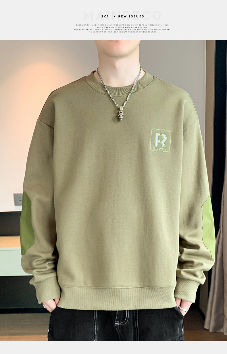 Stilvoller Herren Pullover Vielseitiges Langarmshirt Für Männer_voghion.com