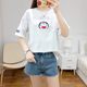 Breastfeeding Clothes Going Out Pure Cotton Short-sleeved T-shirt Top Summer Thin Fashionable Hot Mom Fashionable Mom Breastfeeding Clothes Summer Clothes for Women