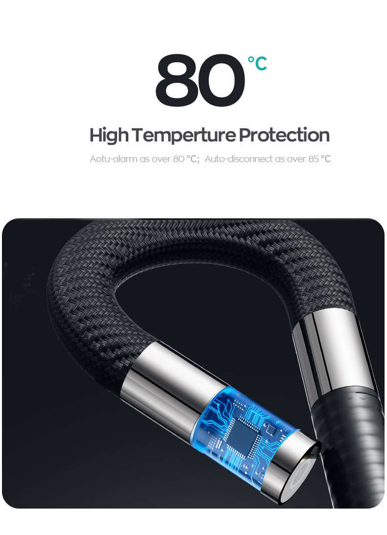 Industrial endoscope, dual lens, 360° rotatable, 7 inch screen, HD