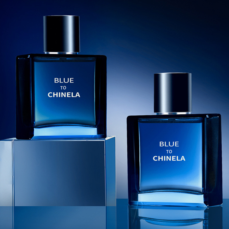 Perfume Masculino Azure, Fragancia Ligera y Duradera, Colonia Masculina Encantadora, Fresca y Natural para Estudiantes, Envío Directo en una Sola Pieza