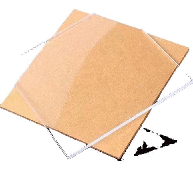 透明亚克力板有机玻璃板PC板彩色板粘贴UV丝印刷磨砂加工展示盒子