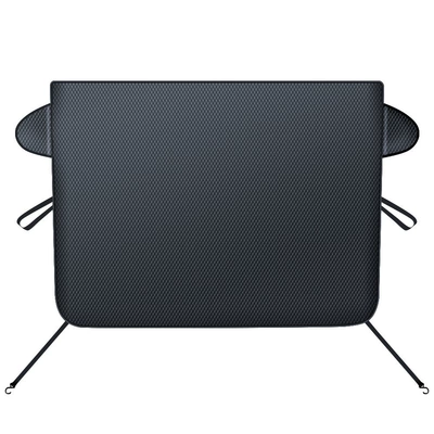 cover, thickened for winter, front: Car snow shield