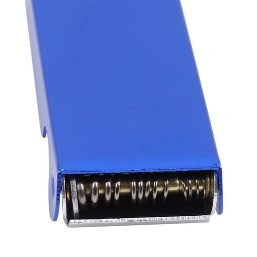 Blue and silver guitar, bridge saddle groove sanding file torch flame cutter mouth foreign trade aluminum box needle