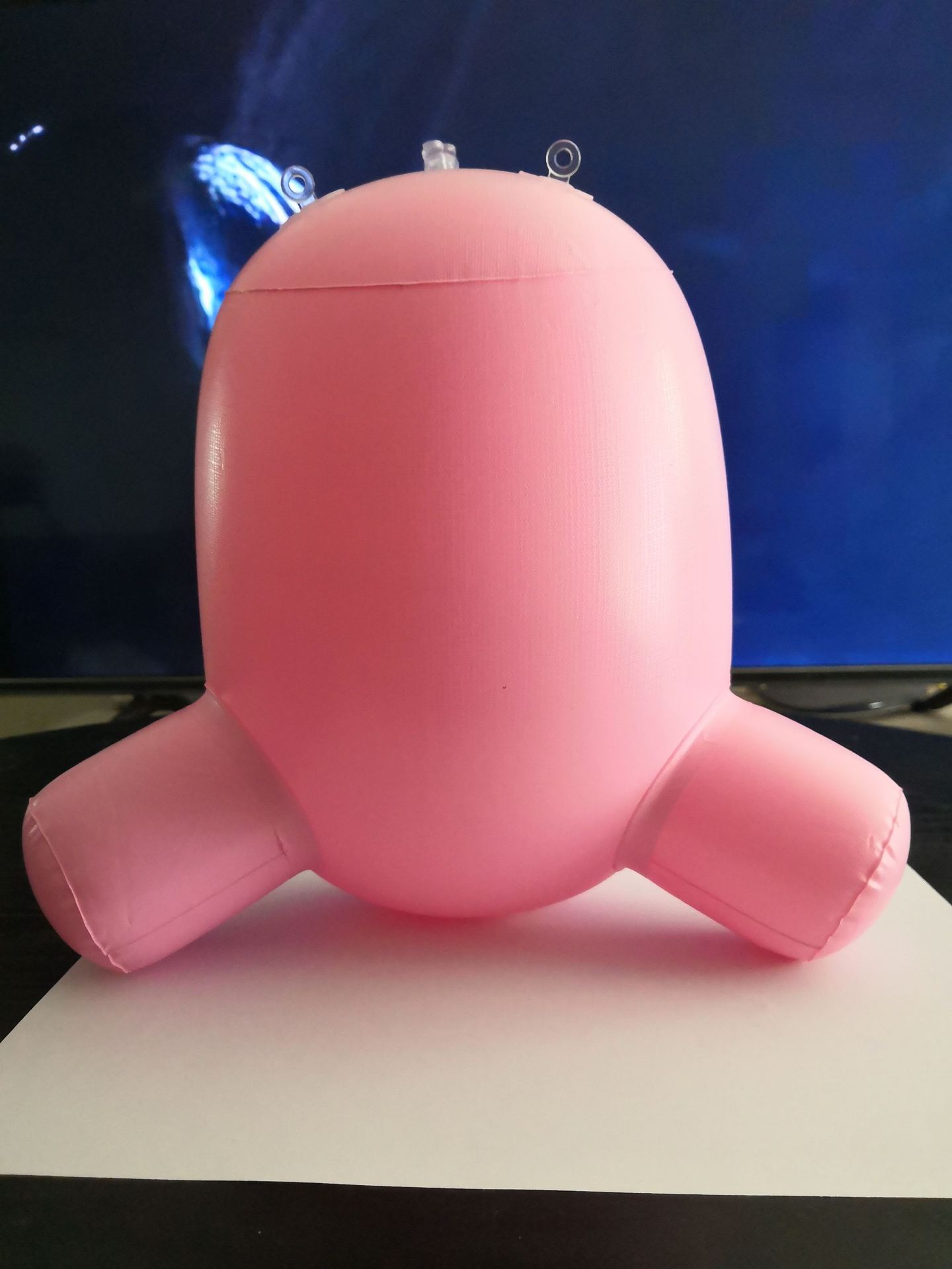 Modelo Inflable de Publicidad para Pañales en Supermercados y Exposiciones