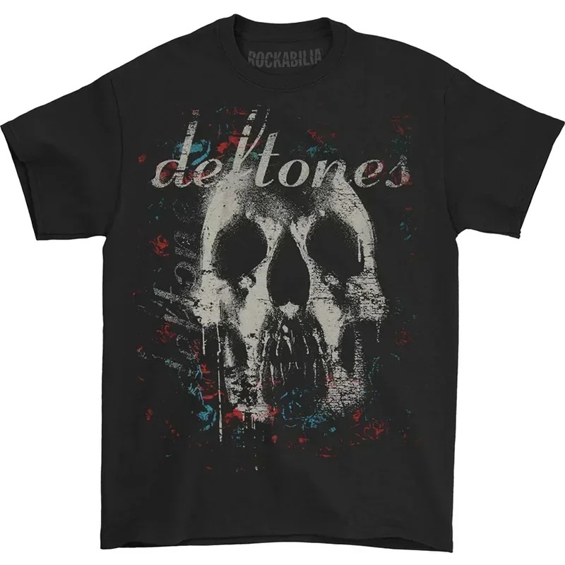 Men's quality cotton fashionable women's metal T-shirt