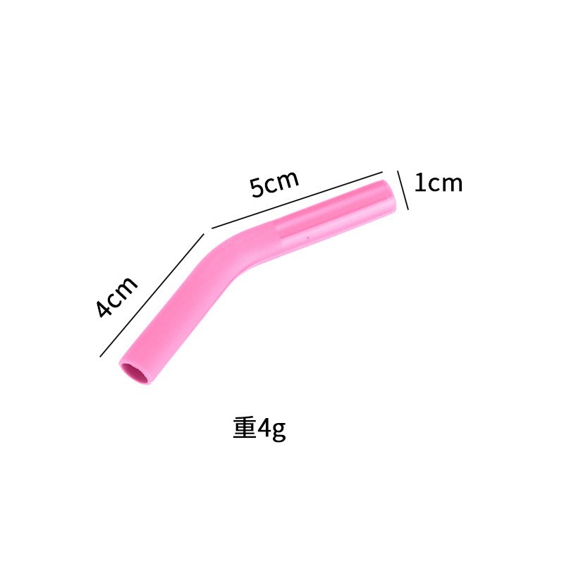 FUENTE fabricante 304 de acero inoxidable taza del coche paja boca de silicona 8mm anti-scald paja cubierta protectora de silicona TAPA DE PAJA