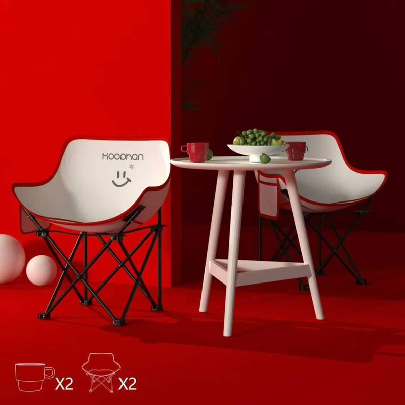 Mofan Camping Set Creative Ceramic Cup Folding Chair Set Sales Department Opening Gift Wholesale Group Purchase Mofan Camping Set Creative Ceramic Cup Folding Chair Set Sales Department Opening Gift Wholesale Group Purchase